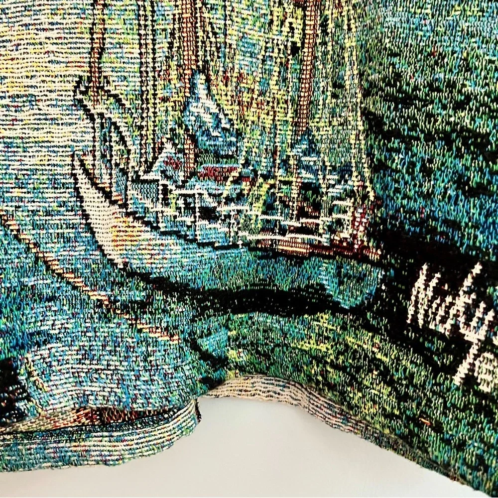 VTG Sugar Street Weavers Jacket Adult One Size AOP Tapestry 90’s Nicky Boehme - Picture 9 of 16